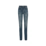Victoria Beckham Julia Jean in Mid Blue Wash | Jeans | Coveti
