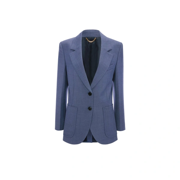 Katherine Jacket in Dusk Blue Melange