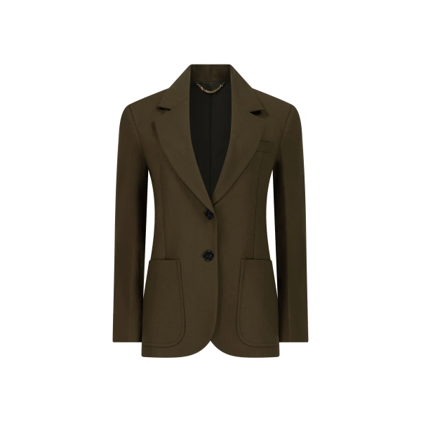 Victoria Beckham Katherine Jacket in Marsh Green | Blazers | Coveti
