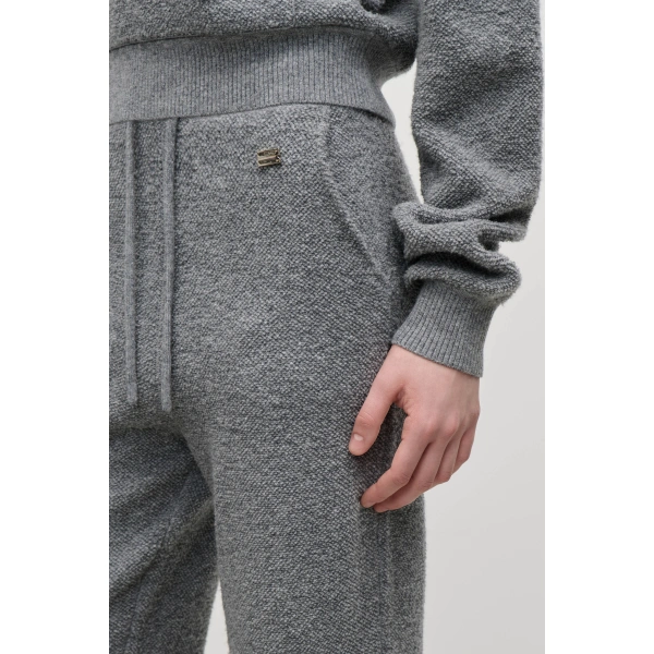 Victoria Beckham Klara Jogger in Mid Grey | Sweatpants | Coveti, view 5