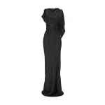 Victoria Beckham Kyra Gown in Black | Evening Gowns | Coveti