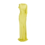 Victoria Beckham Kyra Gown in Yellow | Evening Gowns | Coveti
