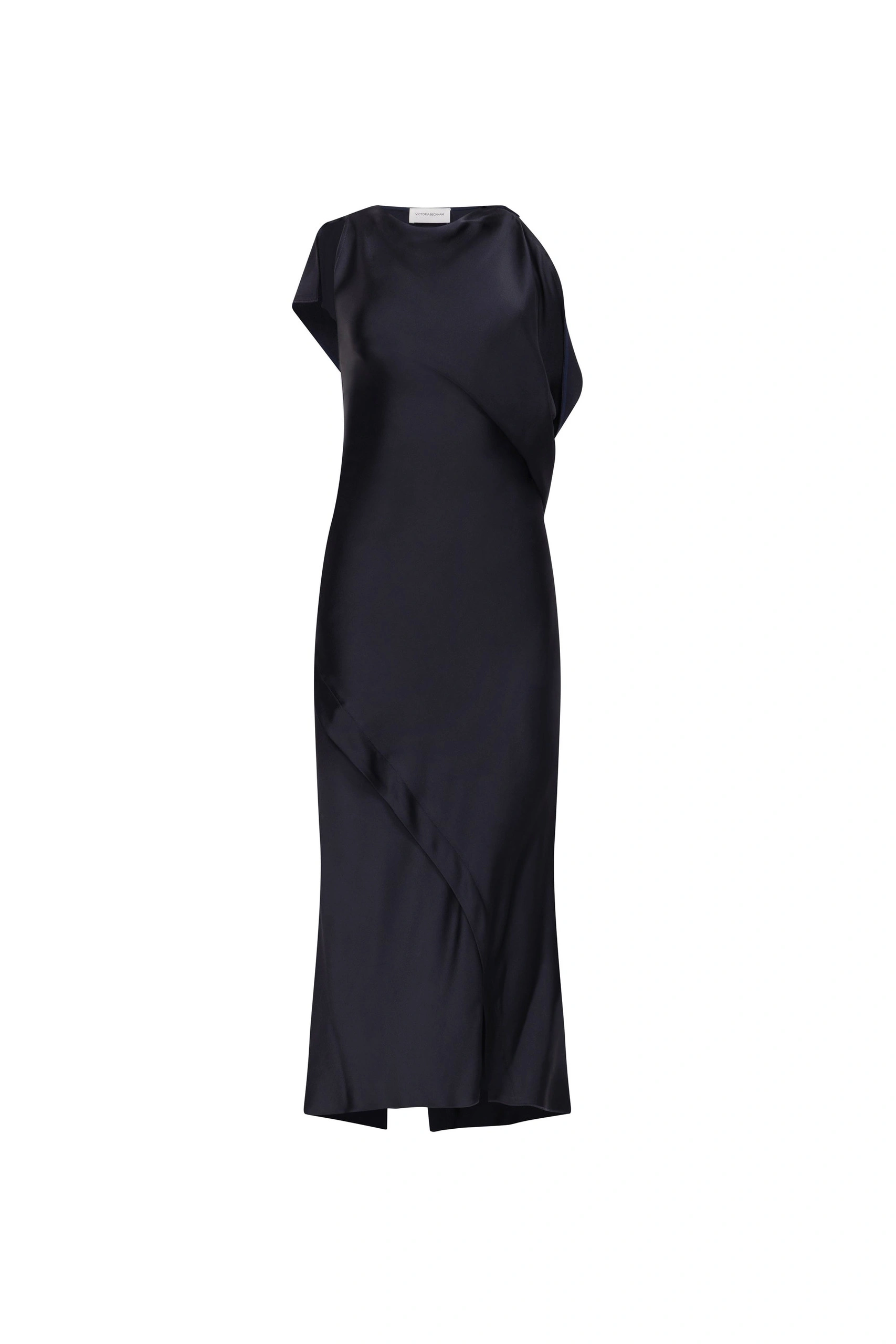 Victoria Beckham Kyra Midi Dress in Midnight Victoria Beckham Kyra Midi Dress in Midnight | Midi Dresses | Coveti