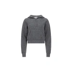 Victoria Beckham Lana Hoodie in Mid Grey | Hoodies | Coveti