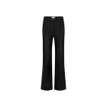 Victoria Beckham Leather Alina Trouser in Black | Leather Pants | Coveti