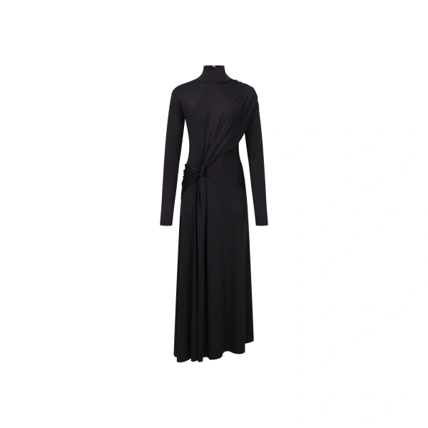 Letice Midi Dress in Black