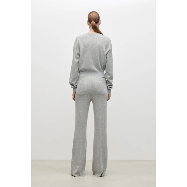 Victoria Beckham Luna Jumper in Light Grey | Sweaters | Coveti, view 5