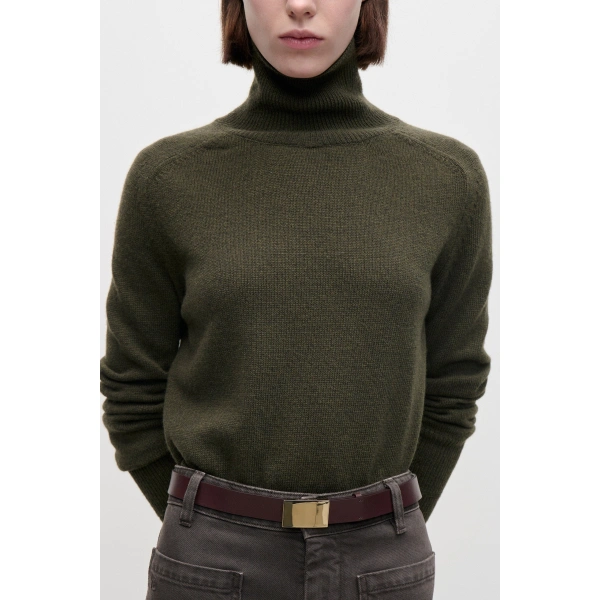 Victoria Beckham Marie Jumper in Marsh Green | Sweaters | Coveti, view 5