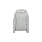 Victoria Beckham Mica Hoodie in Grey Marl | Hoodies | Coveti
