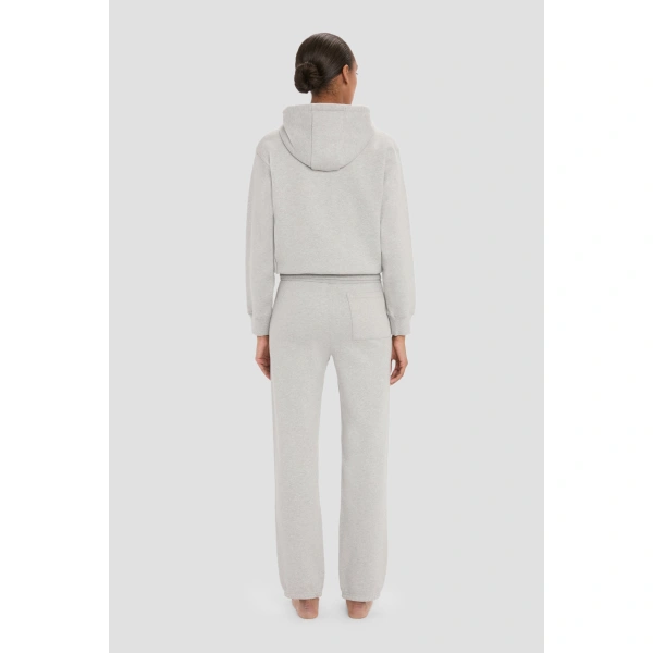Victoria Beckham Mica Hoodie in Grey Marl | Hoodies | Coveti, view 4