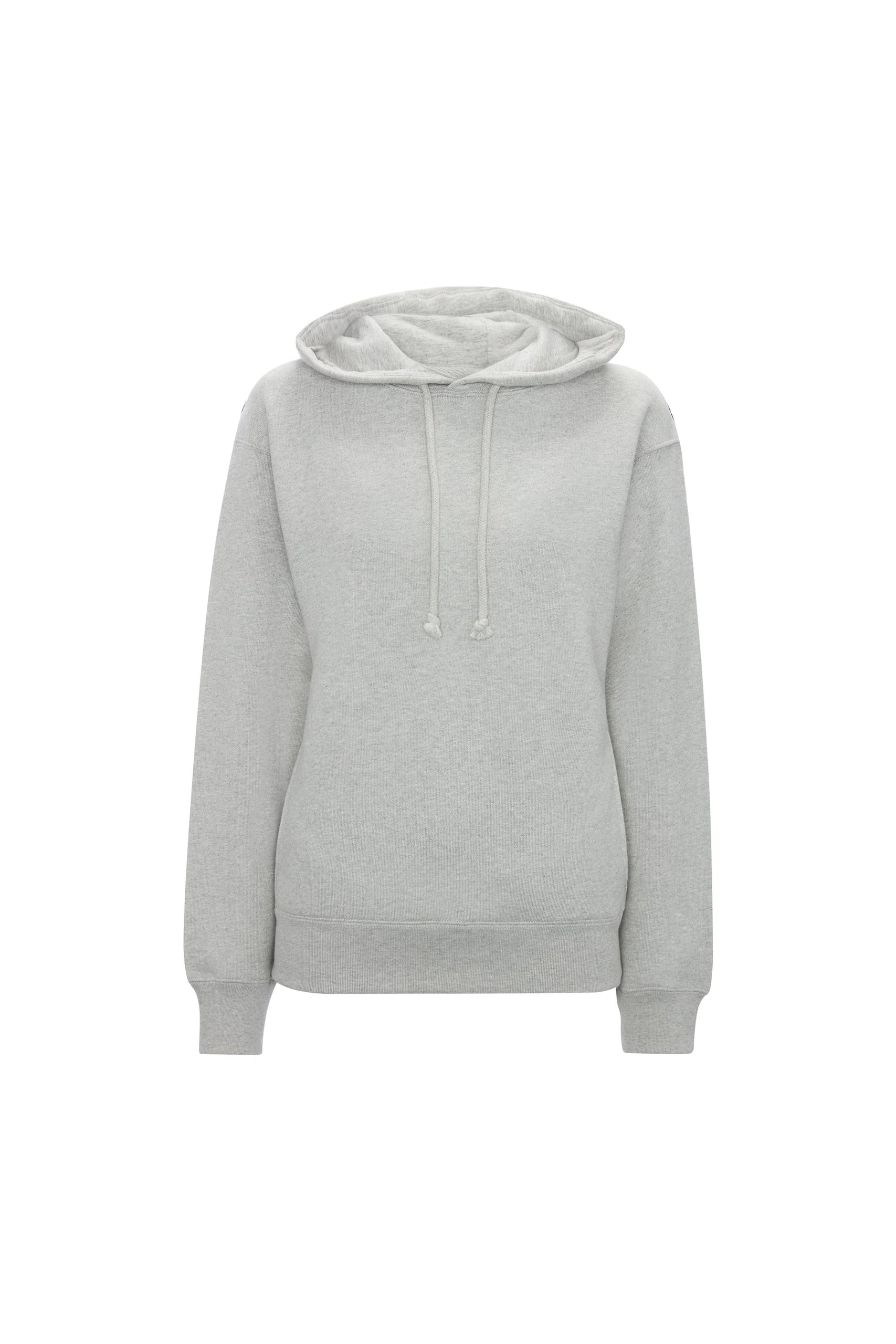 Victoria Beckham Mica Hoodie in Grey Marl Victoria Beckham Mica Hoodie in Grey Marl | Hoodies | Coveti