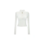 Victoria Beckham Mila Top in White | Sweaters | Coveti