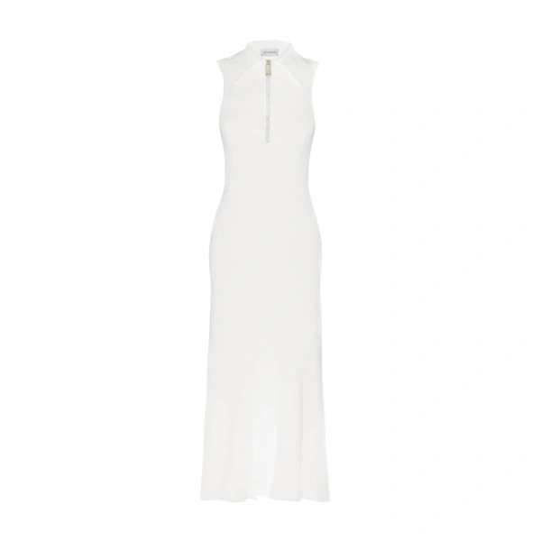 Mira Midi Dress in White
