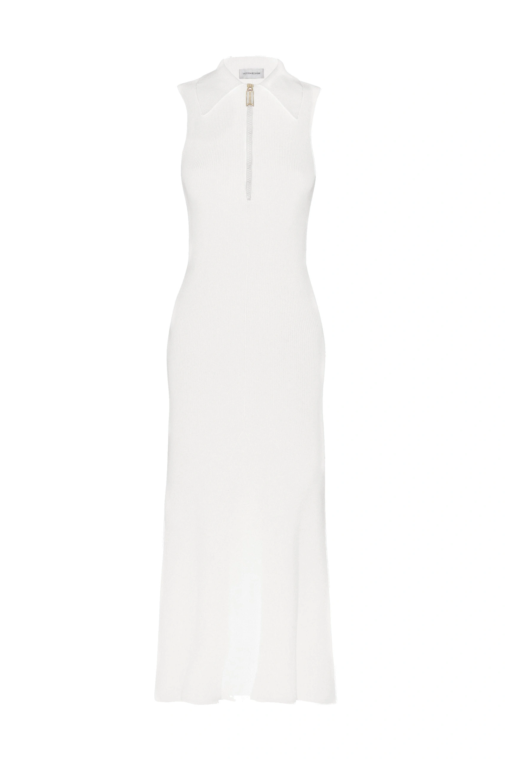 Victoria Beckham Mira Midi Dress in White Victoria Beckham Mira Midi Dress in White | Midi Dresses | Coveti