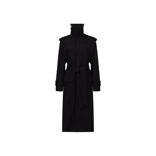 Philippa Trench Coat in Black