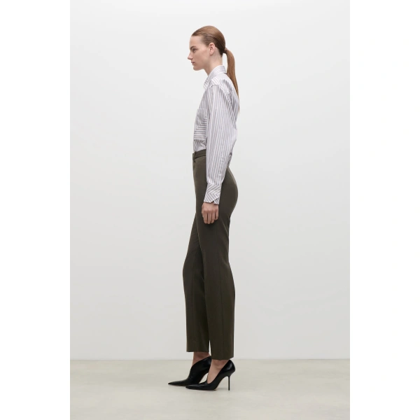Victoria Beckham Pocket Detail Shirt in Lavender Grey | Shirts | Coveti, view 4
