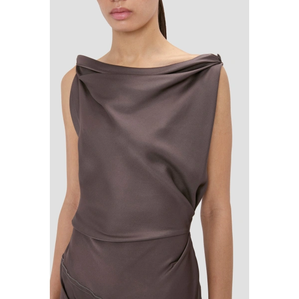 Victoria Beckham Posy Gown in Ore | Evening Gowns | Coveti, view 4
