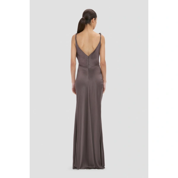 Victoria Beckham Posy Gown in Ore | Evening Gowns | Coveti, view 5