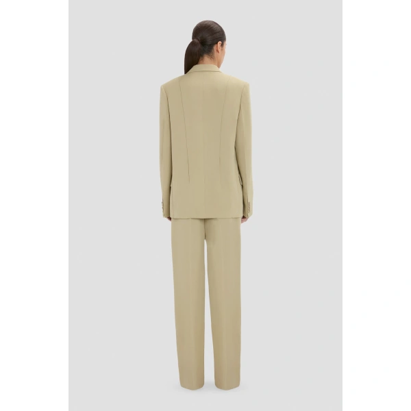 Victoria Beckham Pressed Jacket in Beige | Blazers | Coveti, view 4