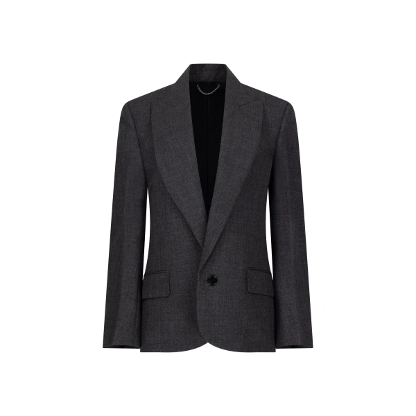 Roberta Jacket in Ash Melange