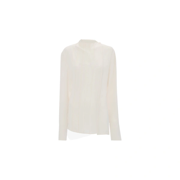 Seam Detail Blouse in Elderflower