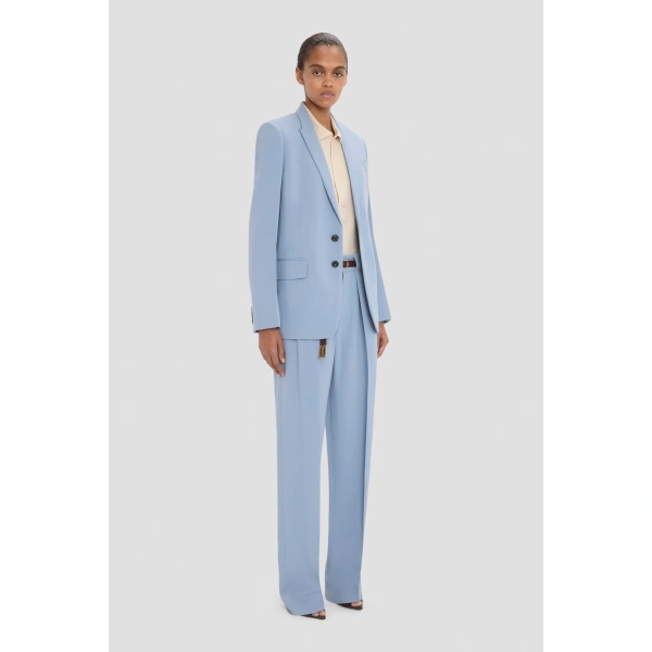 Victoria Beckham Tailored Jacket in Ocean Mist | Blazers | Coveti, view 4
