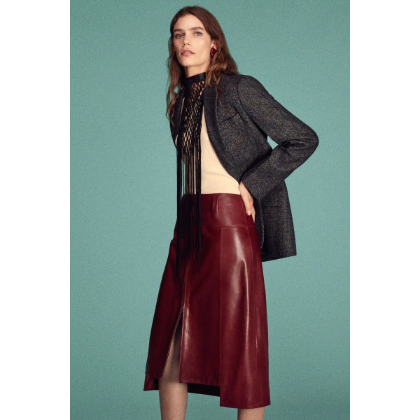 Victoria Beckham Tailored Jacket in Ore Melange | Blazers | Coveti, view 2