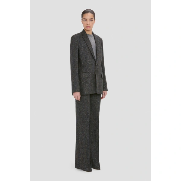 Victoria Beckham Tailored Jacket in Ore Melange | Blazers | Coveti, view 3