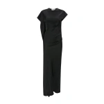Victoria Beckham Victoria Midi Dress in Black | Midi Dresses | Coveti
