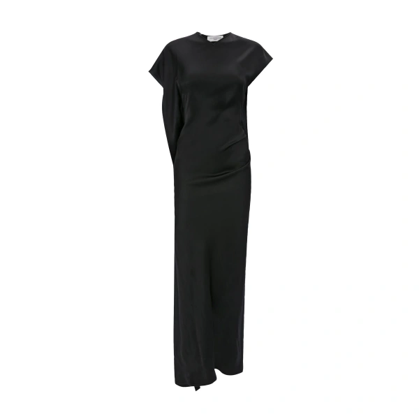 Victoria Midi Dress in Black