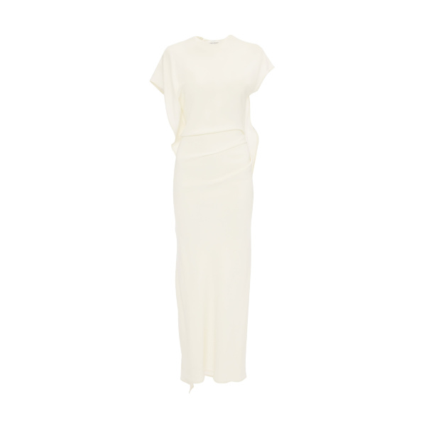 Victoria Midi Dress in Elderflower