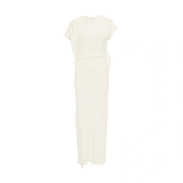 Victoria Midi Dress in Elderflower