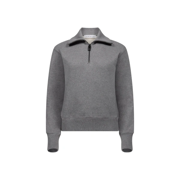 Violet Sweatshirt in Mid Grey Marl