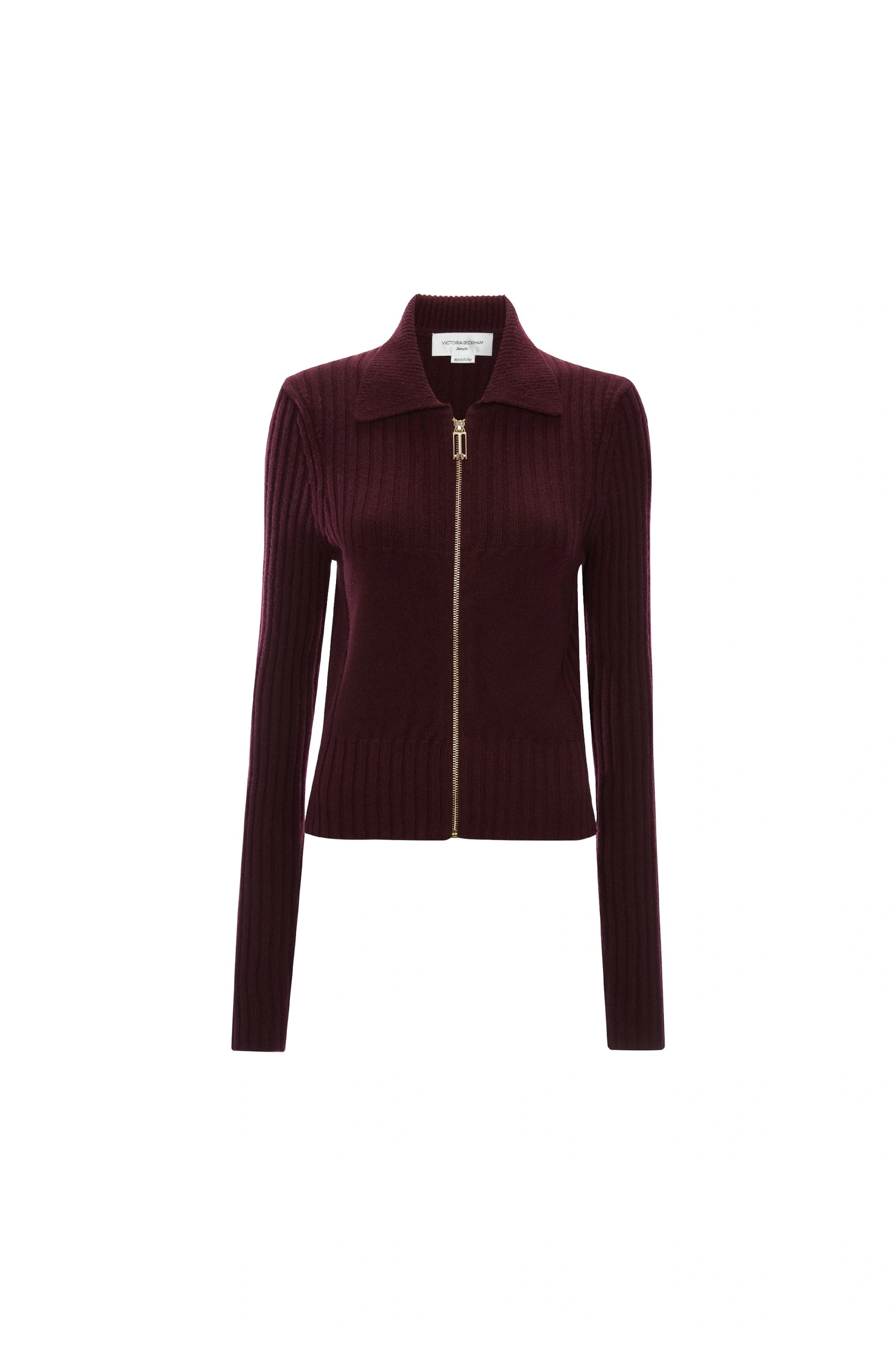 Victoria Beckham Zip Jumper in Acai Victoria Beckham Zip Jumper in Acai | Sweaters | Coveti