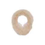 Yves Salomon Cashmere Lambskin Shearling Earmuffs in Beige | Hats | Coveti