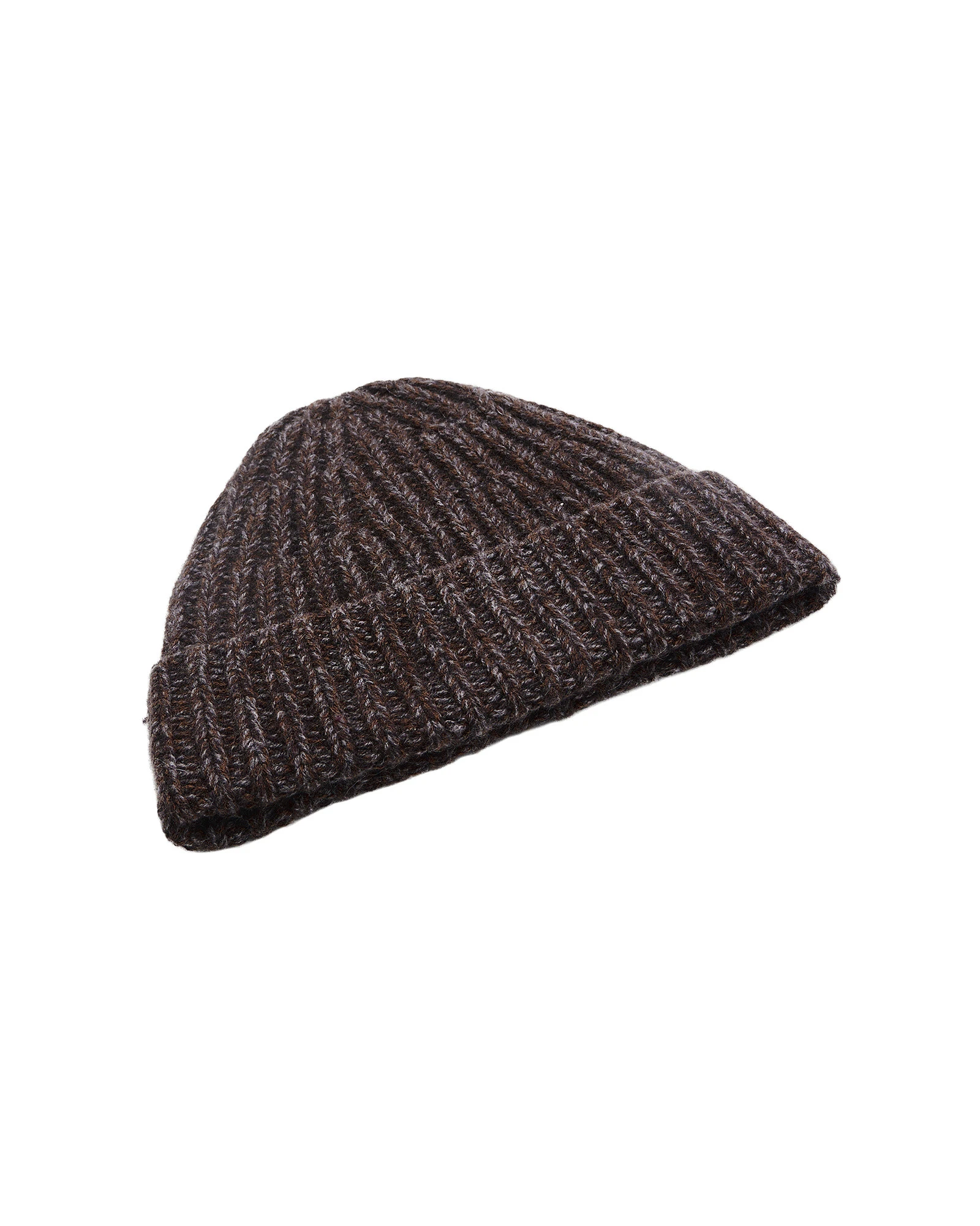 Yves Salomon Chunky Cashmere Marl Beanie in Brown Yves Salomon Chunky Cashmere Marl Beanie in Brown | Men Hats | Coveti