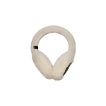 Yves Salomon Curly Merino Lambskin Shearling Earmuffs in Camel | Hats | Coveti