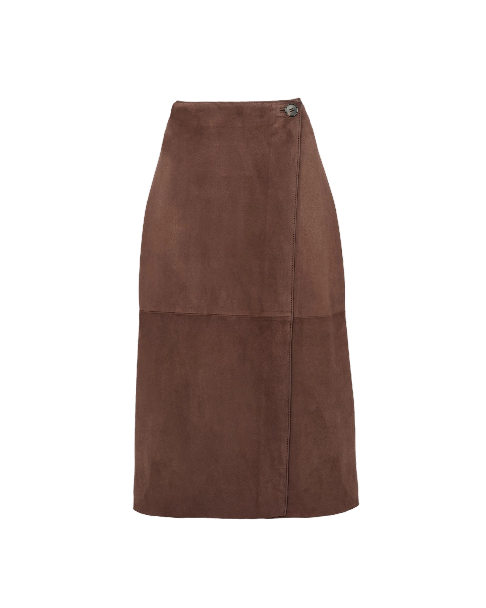 Yves Salomon Double-Sided Velour Lambskin Skirt in Bordeaux Yves Salomon Double-Sided Velour Lambskin Skirt in Bordeaux | Women | Coveti