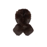 Yves Salomon Fox Fur Scarf in Brown | Women | Coveti
