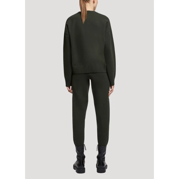 Yves Salomon Knit Jumper in Brown | Sweaters | Coveti