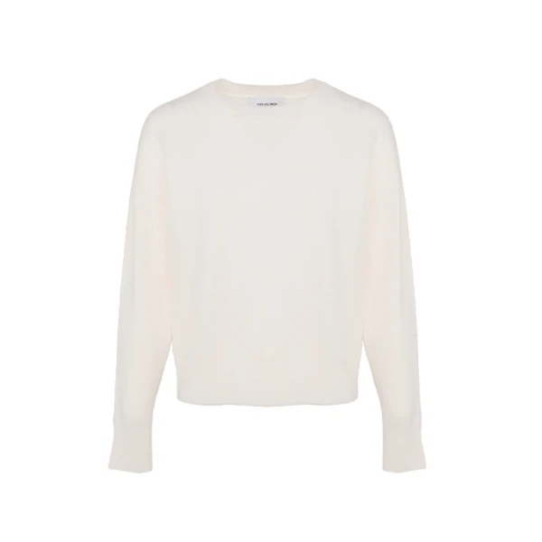 Merino Knit Jumper in White