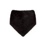 Yves Salomon Mink Fur Bandana in Bordeaux | Scarves | Coveti