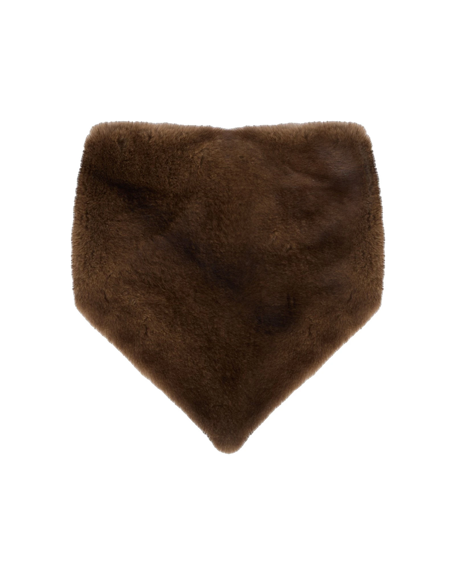 Yves Salomon Mink Fur Bandana in Brown Yves Salomon Mink Fur Bandana in Brown | Scarves | Coveti