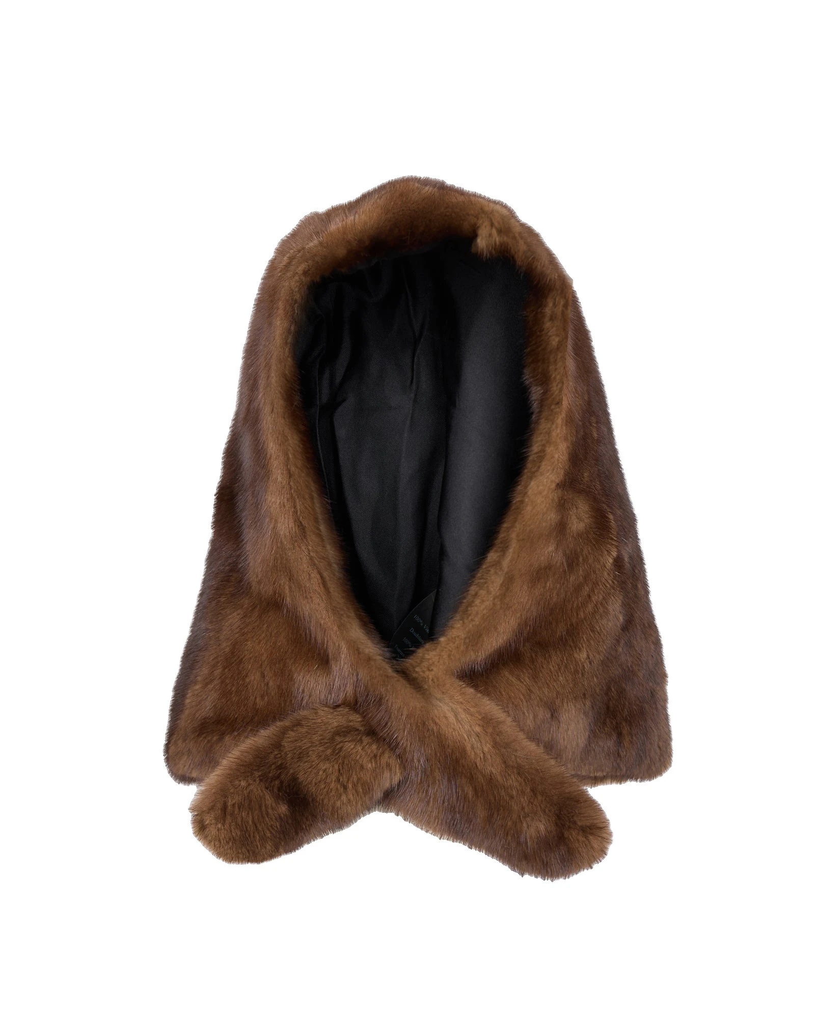 Yves Salomon Mink Fur Hood in Brown Yves Salomon Mink Fur Hood in Brown | Hats | Coveti