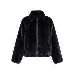 Yves Salomon Reversible Water-Repellent Bomber with Mink Fur in Black | Jackets | Coveti