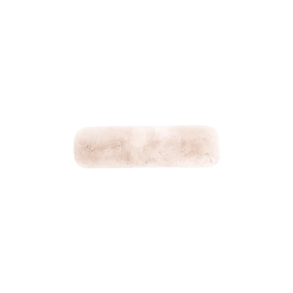 Rex Rabbit Fur Headband in Beige
