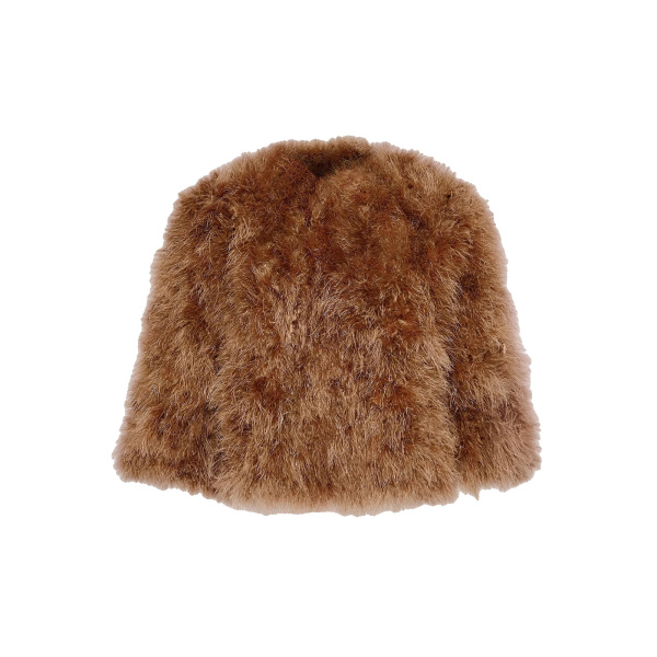 Yves Salomon Short Feather Jacket in Camel | Women | Coveti