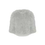 Yves Salomon Short Feather Jacket in Grey | Women | Coveti