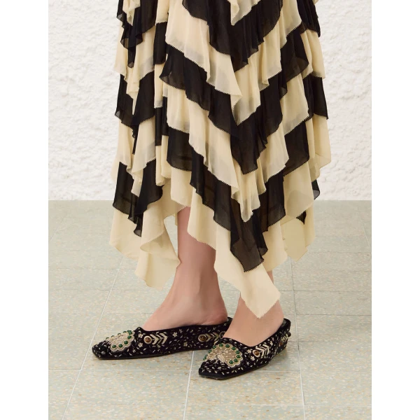 Zimmermann Atelier Mule 35 in Black, view 2