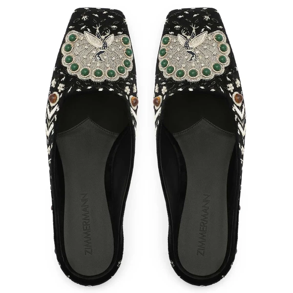 Zimmermann Atelier Mule 35 in Black, view 5